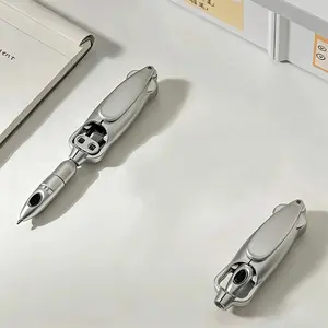Transformable Pen Set, Stress-Relief Automatic Fun Stationery Squid Pen, Weird Press-Type Ballpoint Pens, 10-Piece Kit, Novelty Pens