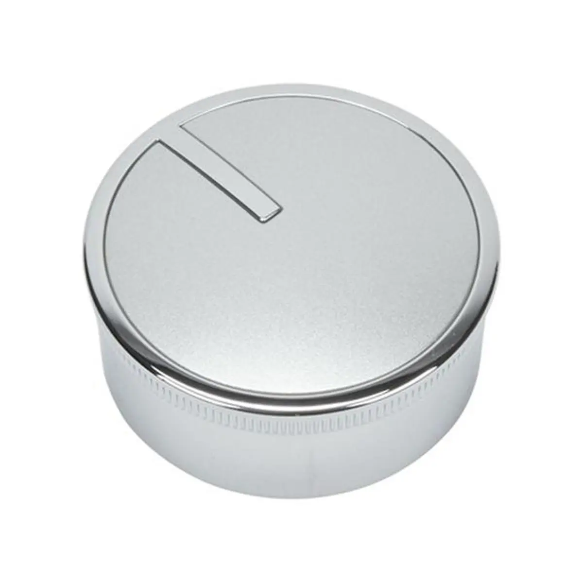 Whirlpool WPW10437088 Genuine OEM Chrome Burner Knob - 2 in Dia, Adjust Heat, Simple and Reliable Installation for Durable Cooking Appliance Use