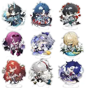 Honkai: Star Rail Luocha Blade Kafka Jing Yuan Silver Wolf Figure Game  Acrylic Stand Model Desk Decor Collection Standing