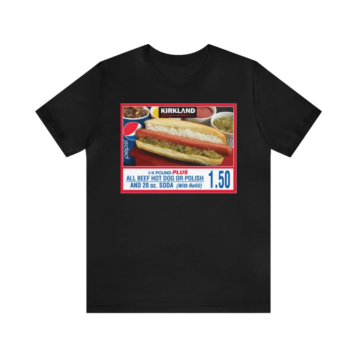 Costco Hot Dog 1.50 T SHIRT Costco Hot Dog 1.50 T SHIRT