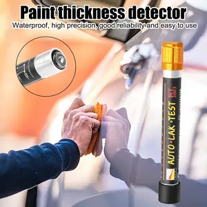 1 PC Car Paint Pen Coating Tester Meter Waterproof Paint Thickness Tester Car Vehicle Coating Thickness Testing Pen Portable
