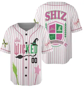 Wicked Jersey Shirt, Elphaba and Glinda Jersey, Musical Gifts for Wicked Fans, Wicked Merch, Green Witch Tee