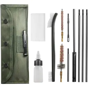General Rifle Cleaning Kit, Compact Rifle Cleaning Kit, Suitable for 7.62mm and 39mm Caliber Rifles/Pistols Tools