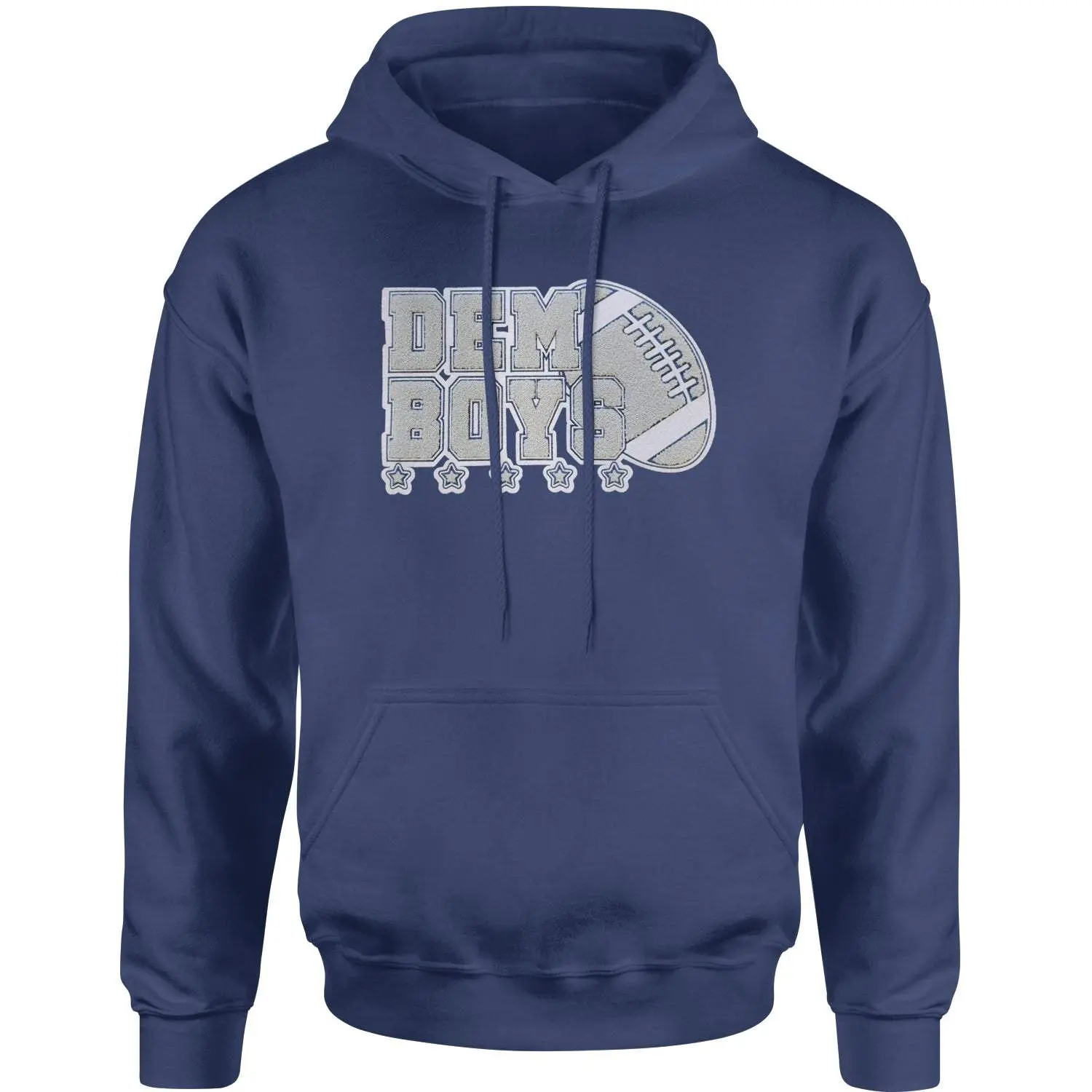 Dem Boys Embroidered Patch 2 Adult Hoodie Sweatshirt
