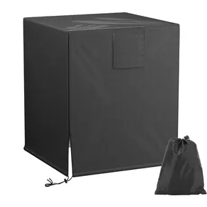 Air Conditioner Cover for Outside, AC Unit Covers Outdoor Fits up to 32X32X36 Inch, Durable  Windproof and Snowproof Design