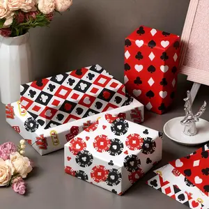 Christmas and Birthday Gift Wrapping Paper - 12 Sheets of Cute Pattern Packaging for Gift, Party, and Floral Packaging of Birthday Gifts