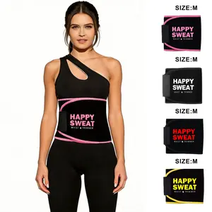Sweat belt sweat band for women gym stuffed waist trainer for gym suitable for gym training running weightlifting
