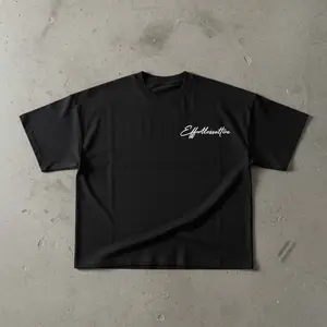 "EFFORTLESS" Cotton T-Shirt, Casual Daily Wear for Men-Women