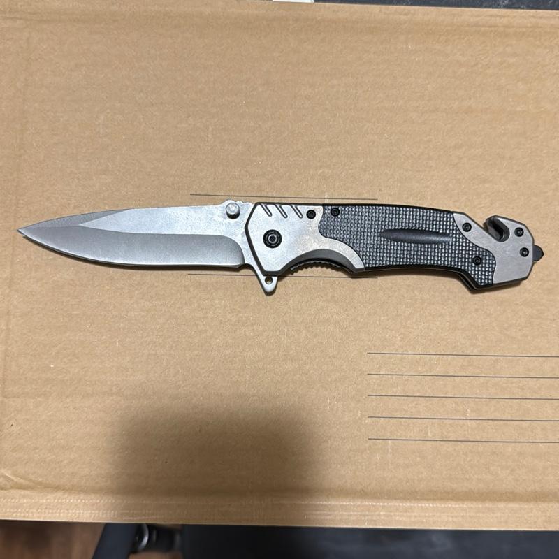 Tactical Folding Knife-One-Hand Open, Heavy-Duty Utility Tool, Outdoor Survival EDC Knife, High Hardnest Blade, The Best Gift