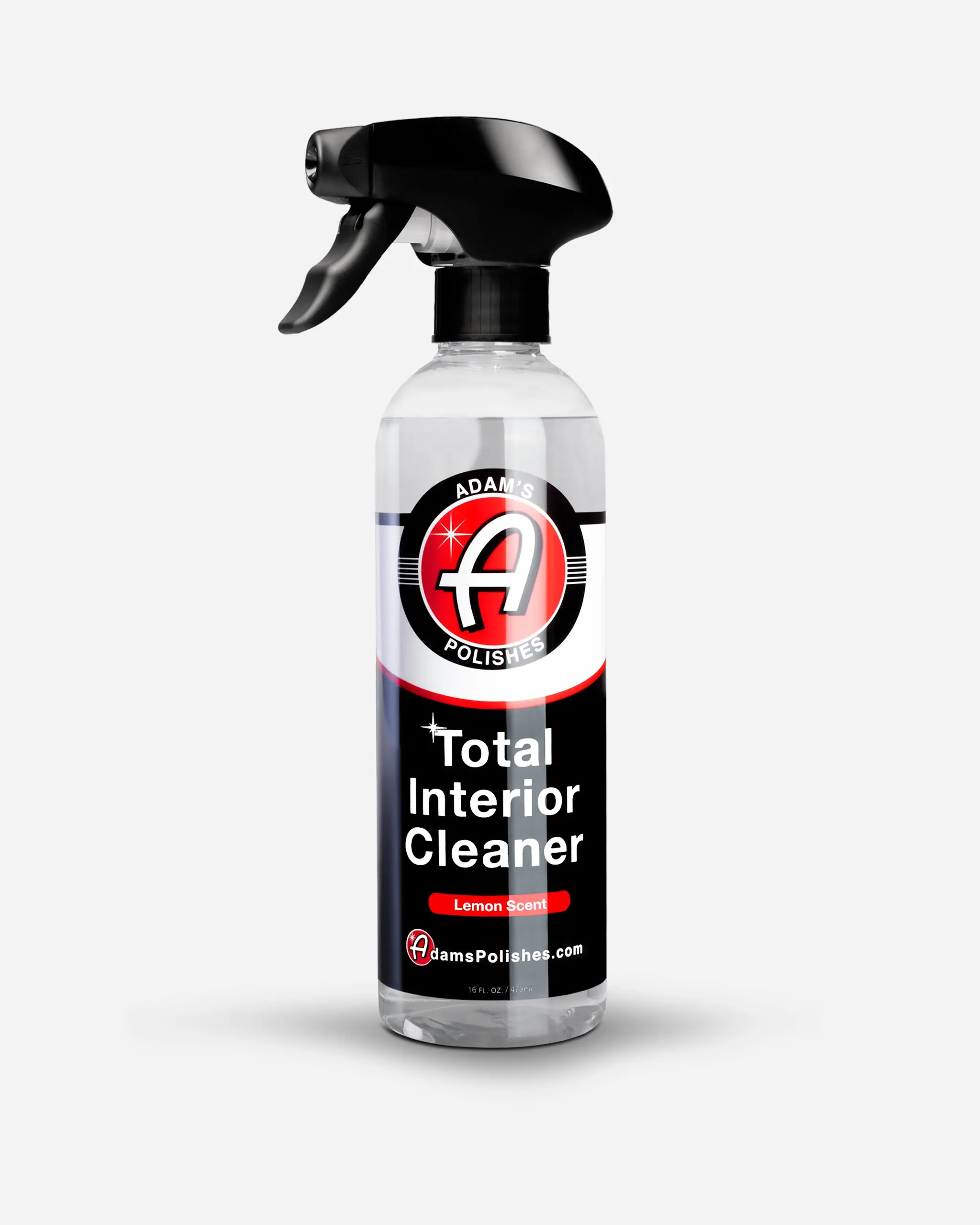 Adam's Total Interior Car Cleaner - Multi-Surface Car Cleaning Spray, Stain & Dirt Removal Solution, Leather & Upholstery Detailing, Cross-Link Poly Formula, Dust Repellent Automotive Care Product