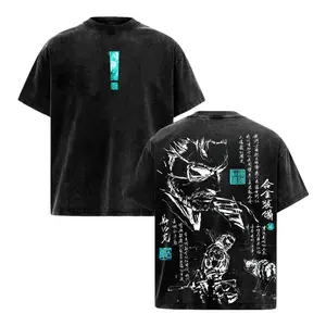 Metal Gear Solid T-shirt Solid Snake & Meryl Silverburgh Graphic Tee Vintage Heavyweight Cotton Tactical Espionage Action Unisex Streetwear Retro 90s Gaming Manga Core