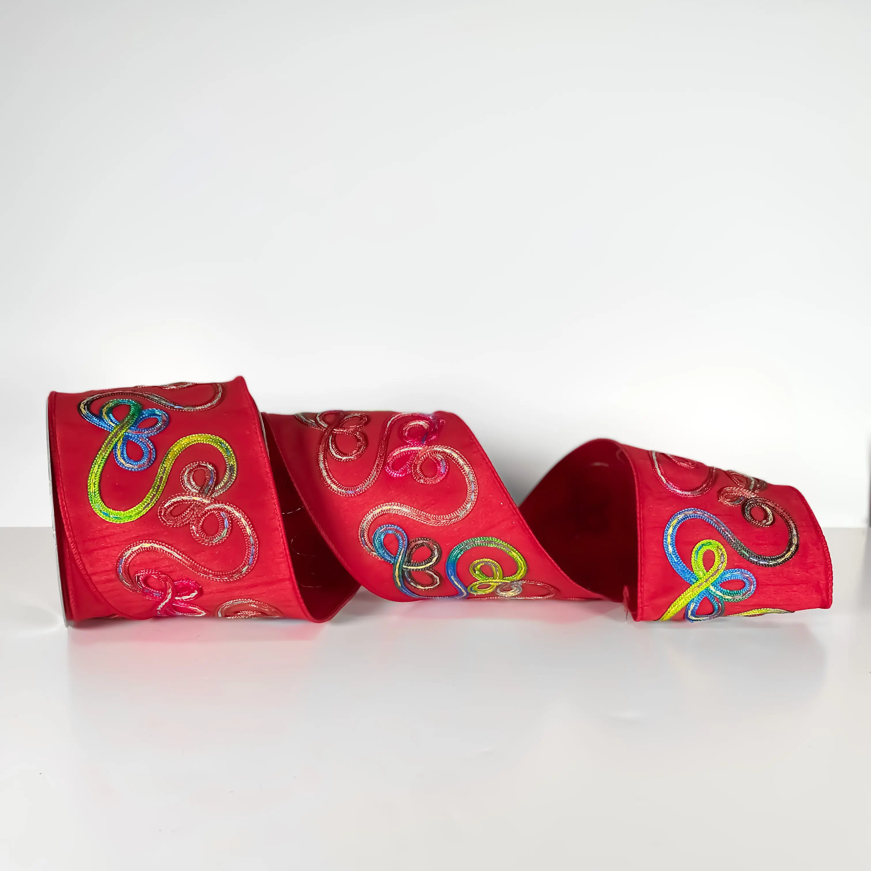 Fuchsia Whimsy Ribbon, 4"X10yd.