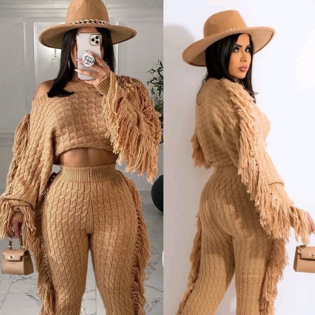 2 Piece fringe Set 2 Piece fringe Set