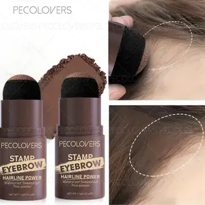 1PC Hairline Shadow Powder Natural Waterproof Instant Cover Up Hair Root Forehead Contour Stick Makeup Beauty Tool