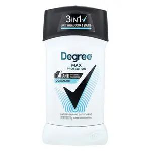 Degree Antiperspirant Deodorant, Max Protection, Ocean Air, 2.6 oz (74 g)