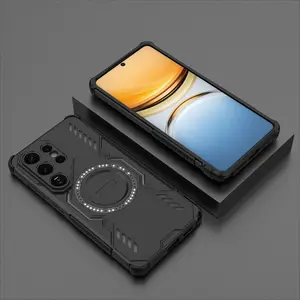 WWH WWH Lens Protection Heat Dissipation Magsafe Phone Case For Samsung Galaxy S26 S25 Edge S24 S23 Ultra Plus S25 FE Magnetic Cover