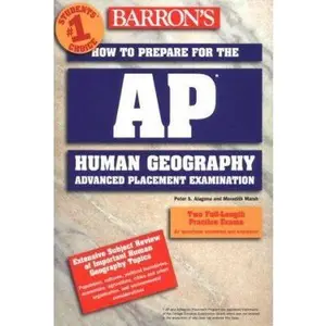 USED-How to Prepare for the AP Human Geography Exam (BARRON'S HOW TO PREPARE FOR THE AP HUMAN GEOGRAPHY ADVANCED PLACEMENT EXAM) by Peter S. Alagona Ph.D. (Paperback)