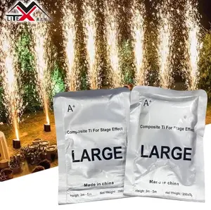 Titanium Powder For Cold Spark Machine Special Effect Cold Spark Machine Powder Dusty Baking Bake