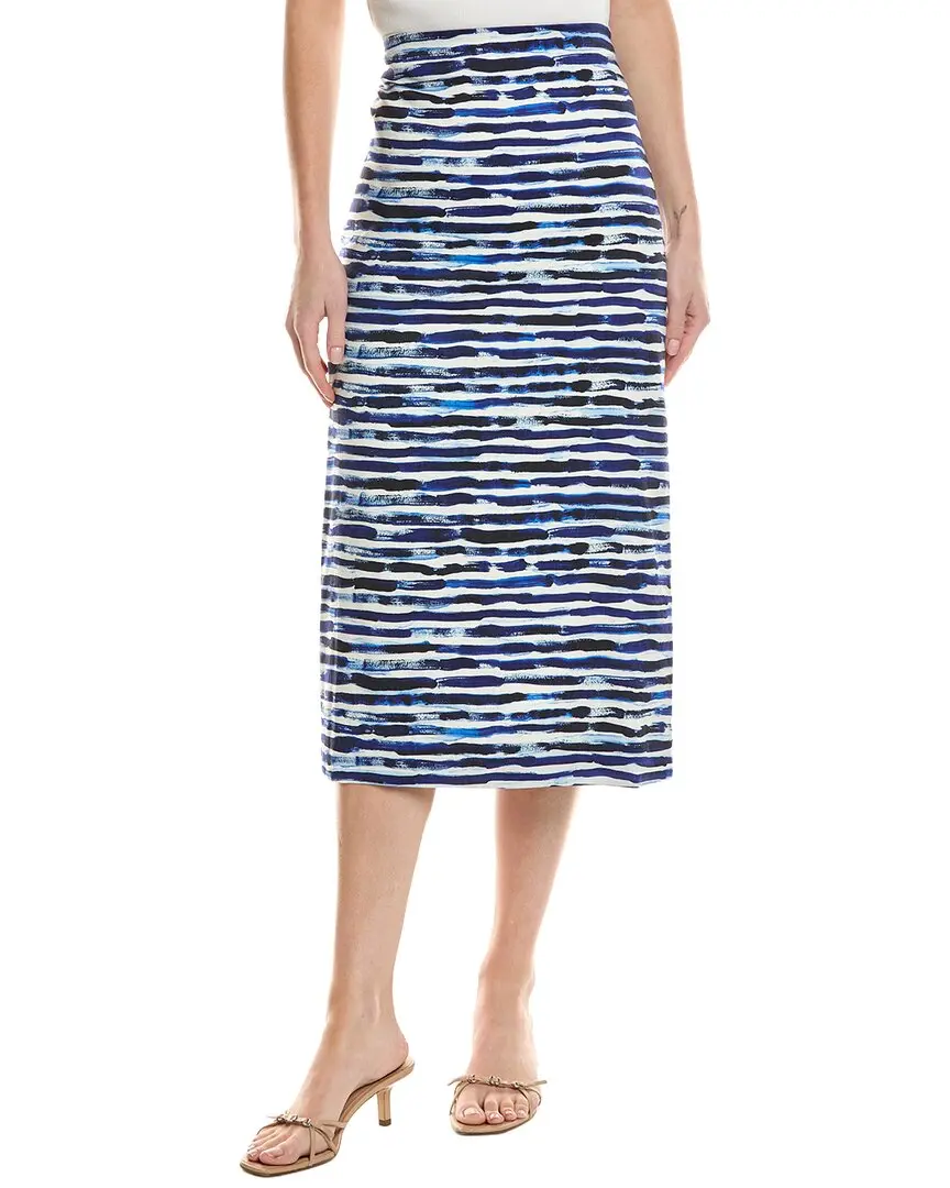 A.L.C. Phoebe Linen-Blend Print Skirt