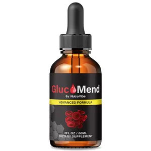 GlucoMend Drops - Advanced Natural Dietary Supplement with 121mg Proprietary Blend for Health & Wellness