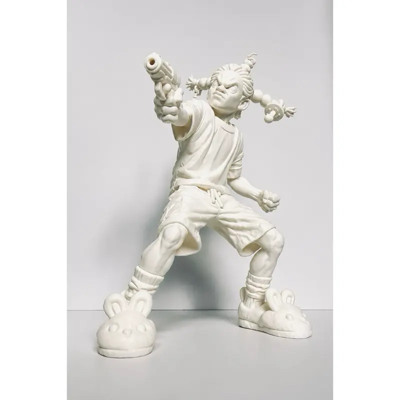 OG Street Loc Inspired 3D Printed Collectible Statue, 13 Inches