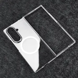 Please Select A Model To Purchase For Samsung Galaxy Z Fold 7 FE 6 5 Transparent Acrylic Magnetic Phone Case Suitable