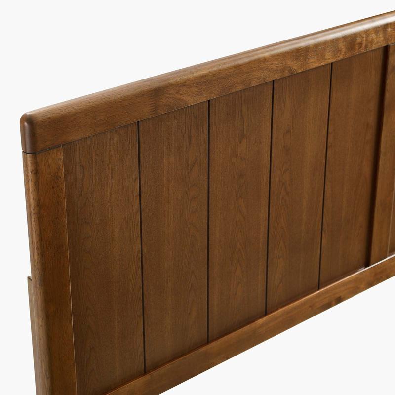 Modway Robbie Full Wood Headboard in Walnut