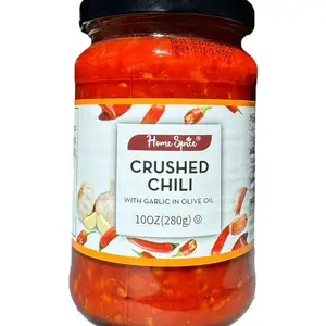 Katayama Garlic Chili Paste | 8oz | Crushed Chili with Garlic in Olive Oil | Chili Paste| All Natural No MSG No artificial preservatives