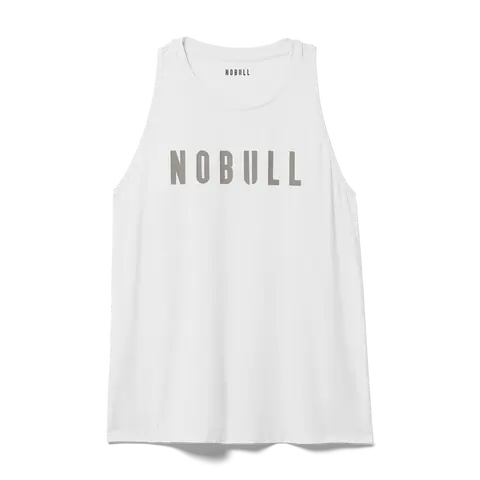 NOBULL Women's  High-Neck Tank in White