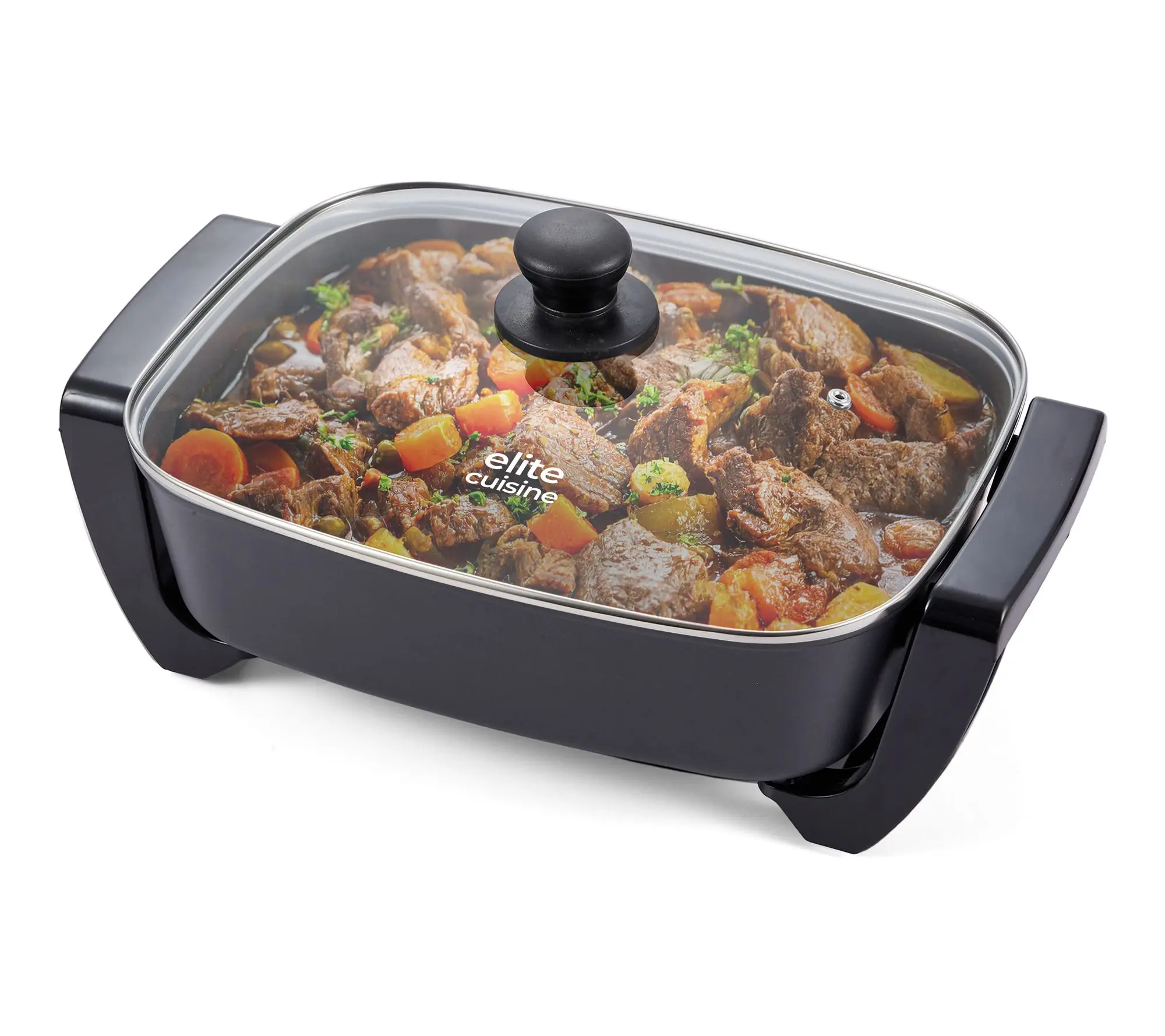 Elite Cuisine 15" x 12" Electric Skillet Ceralast Elite Cuisine 15" x 12" Electric Skillet Ceralast