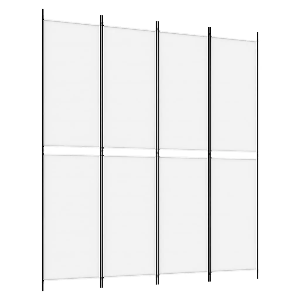 vidaXL Room Divider Folding Partition Privacy Screen for Home Office Fabric 3015999