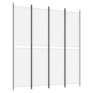 vidaXL Room Divider Folding Partition Privacy Screen for Home Office Fabric 3015999