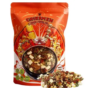 CHIRAMEN Kimchi Veggie Mix Dried Ramen Toppings, Kimchi, Mushrooms, Sweet Pepper, Tofu, Cabbage, Chives, Corn, Perfect for Cup Noodles and Dehydrated Vegetables Soup
