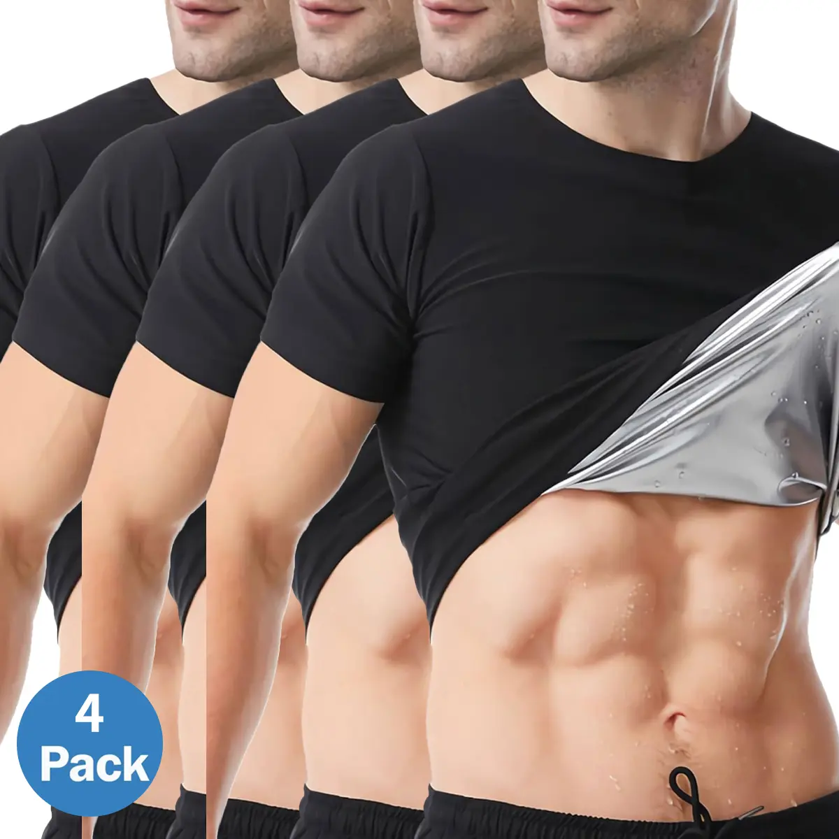 Black&Silver (4 Pack)