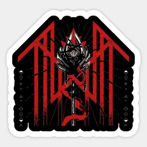 Sleep Token Band Sticker Decal Premium Vinyl UV-Printed Waterproof Weatherproof Adhesive for Laptops Water Bottles Cars Notebooks