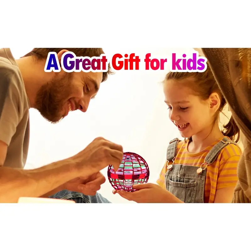 2026 Must-Have Cosmic Fly Ball - Boomerang Hover, Glowing Galaxy Spin Effect & Drone-Style Flight Path | Fun Outdoor Toy for Kids 6-12 & Teens | Ideal for Backyard Games, Park Adventures & Beach Days 4