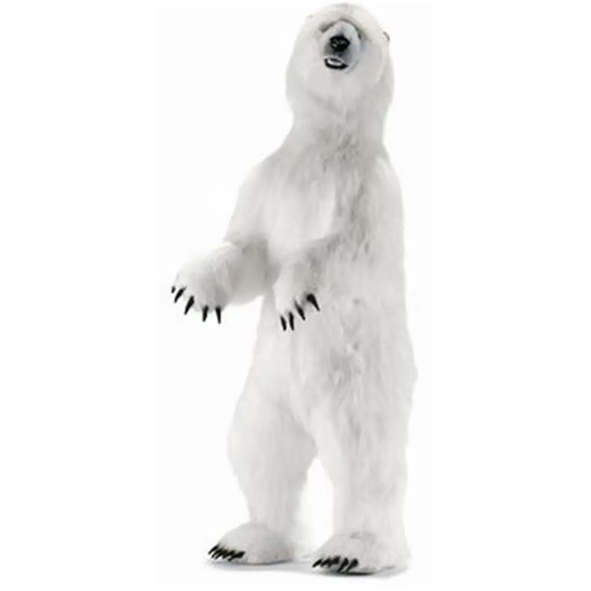 212 MAIN Handcrafted Realistic Plush Standing Upright Arctic Mammal Toy, Pet Cat Accessory Stuffed Animal with Lifelike Details (Handcrafted Products Category)