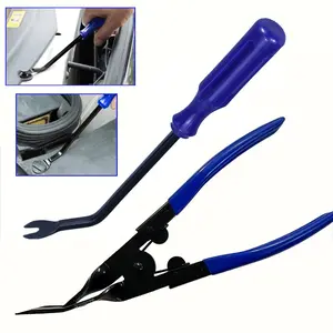 Car Interior Disassembly Tool Set, Car Repair Tools, Automotive Maintenance Tools, Car Maintenance Disassembly Tools, Pry Bar Tool Set Suitable for Door Buckles and Audio Instrument Panels
