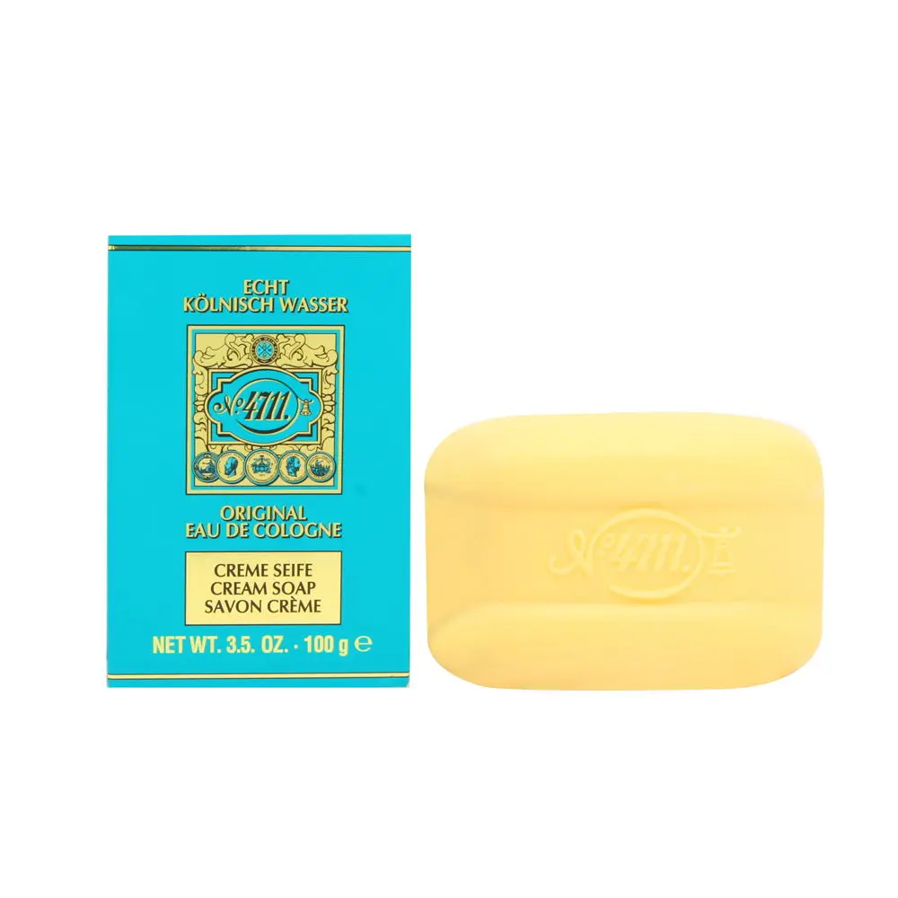 4711 by Muelhens Alcohol-Free 3.5oz Creme Soap Bar, Single Item (Men's Fragrance Beauty & Personal Care Product)