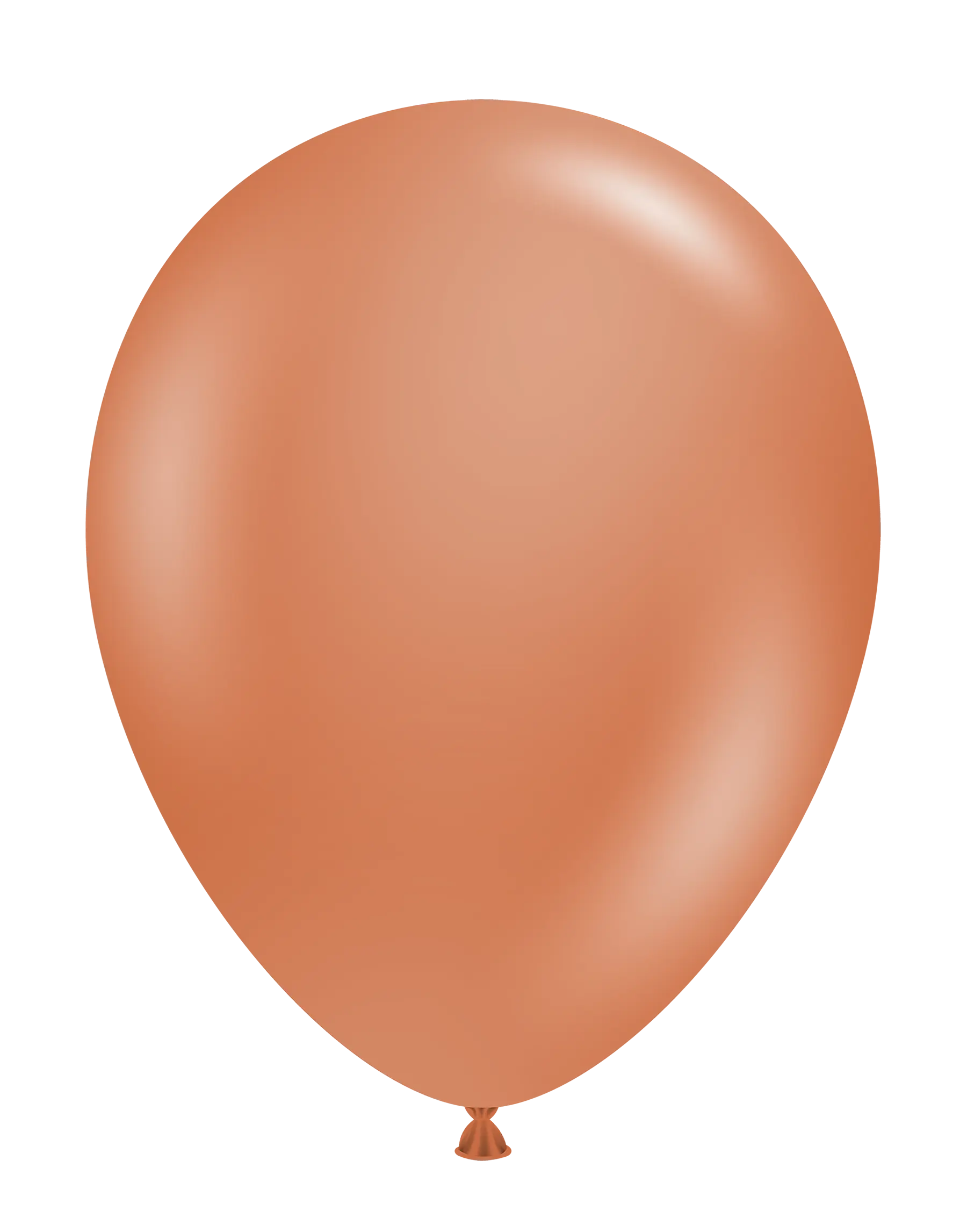 TUFTEX Designer Burnt Orange 11 in. Biodegradable Balloons, 100 Pieces