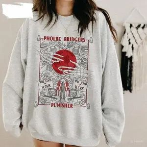 Phoebe Bridgers Sweatshirt Aesthetic Punisher Unisex Sweatshirt