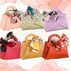 20pcs PU Leather Party Handbags, Perfect for Birthdays Weddings Engagements, Ideal for Yoga Studios Cafes and More!