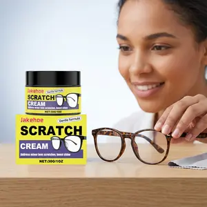 Eyeglass Scratch Care Cream (30g), Lens Scratches Cleaning, Refurbishing Care, Suitable for Multiple Lenses, Maintenance Paste, Gentle Formula