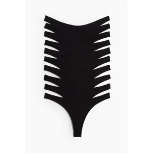 H&M 10-pack cotton thong briefs