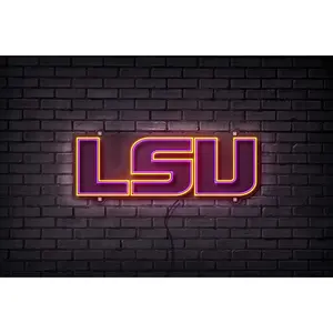 LSU LED Neon Sign Large [32x11] - Officially Licensed