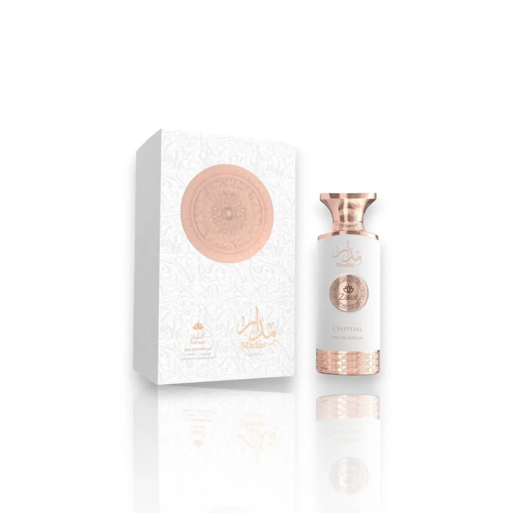 Zakat Parfum | Madar Celestial | Eau De Parfum | 100 ML - 3.4 oz | Women's Fragrance | Lychee - Bergamot & Pink Pepper Notes