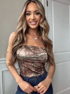 Can't Be Tamed Bandeau Top