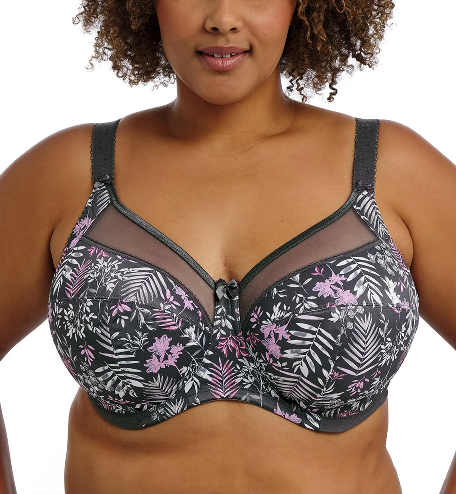 Goddess Kayla Support Underwire Bra (6162) - Charcoal