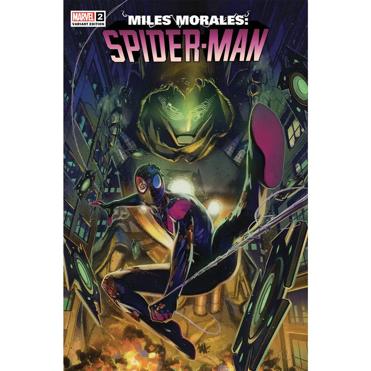 Miles Morales: Spider-Man #2 Unknown Comics Ben Harvey Exclusive Var (01/11/2023)