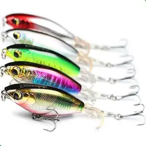 3 Plopper Fishing Lures Topwater Fishing Lures Whopper Floating Lure for Pike Perch Top Water Bass Bait Lure with Propeller Tail Pencil Floating Lure